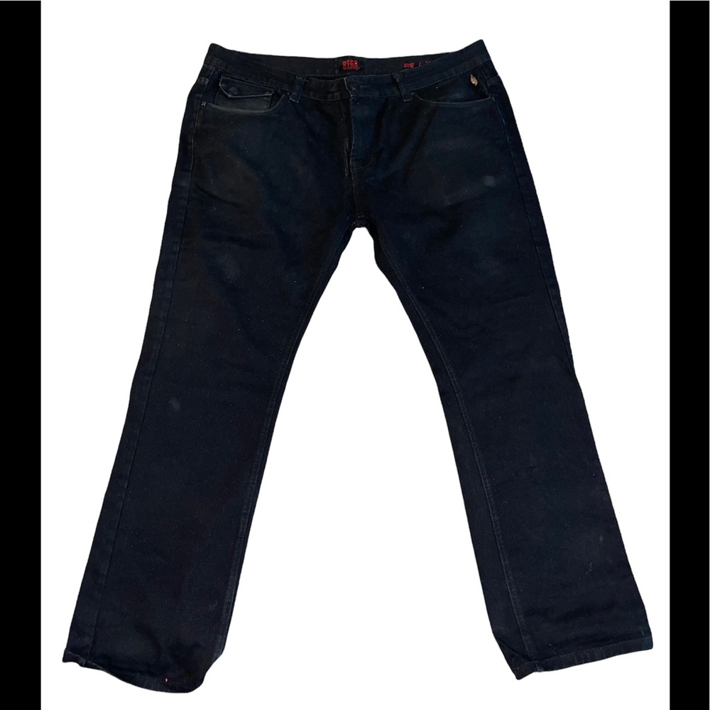 Black Red Tag jeans straight leg 🔥